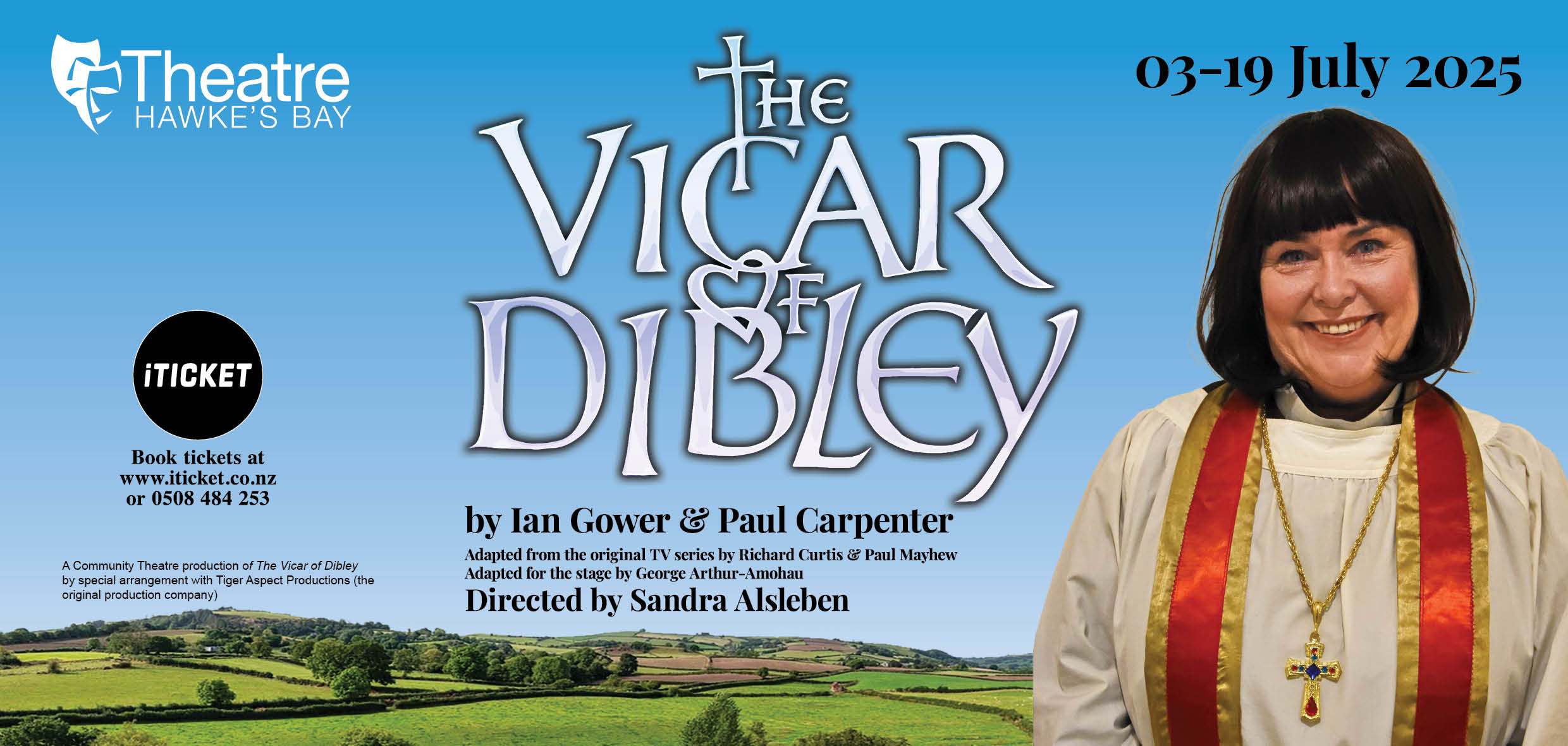 The Vicar of Dibley - Dinner & Show - Senior Guided Tours