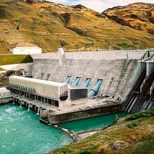 Autumn Colours in Central Otago Clyde Dam