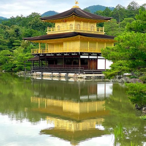 Kinkaku- ji Golden Pavillion