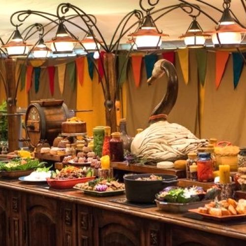 Mid winter Feast at Hobbiton