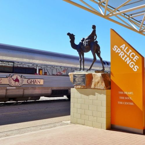 The Ghan Alice Springs Station